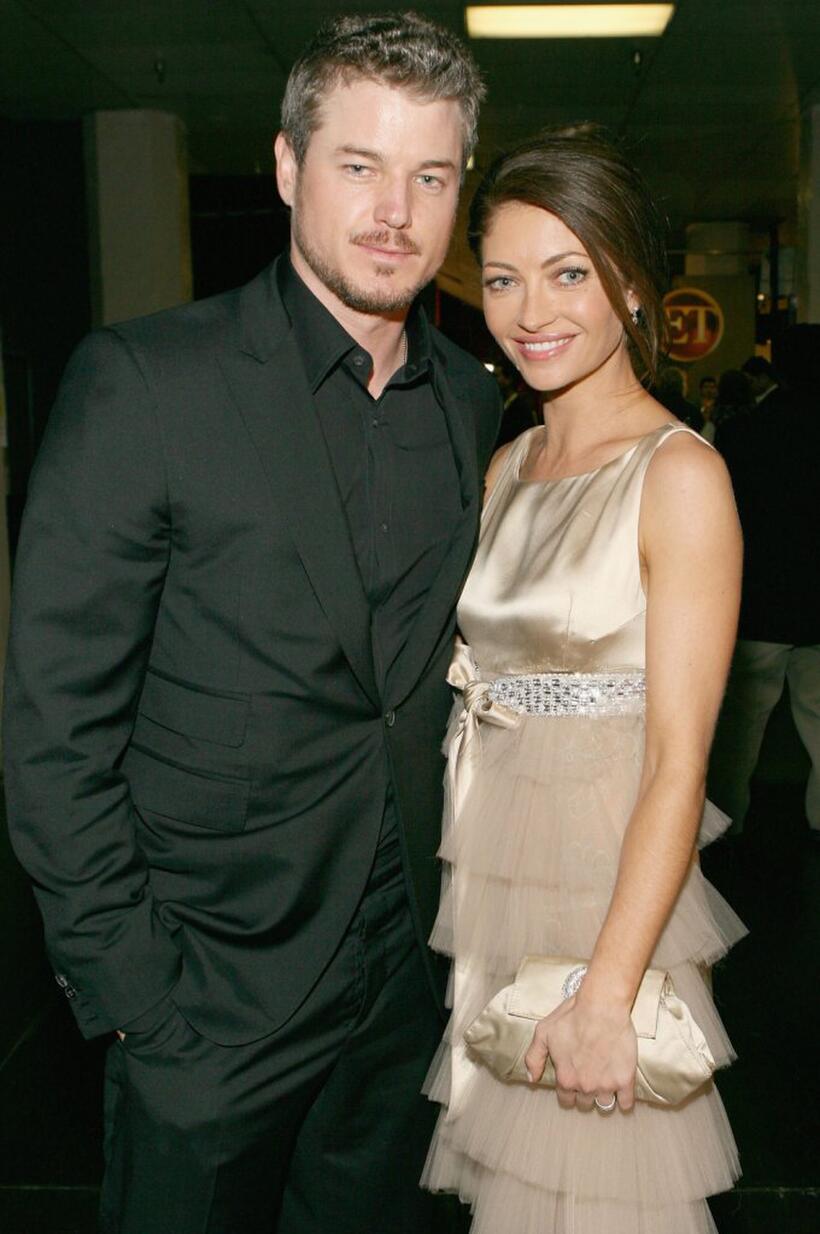 Eric Dane and Rebecca Gayheart at the 33rd Annual People's Choice Awards.