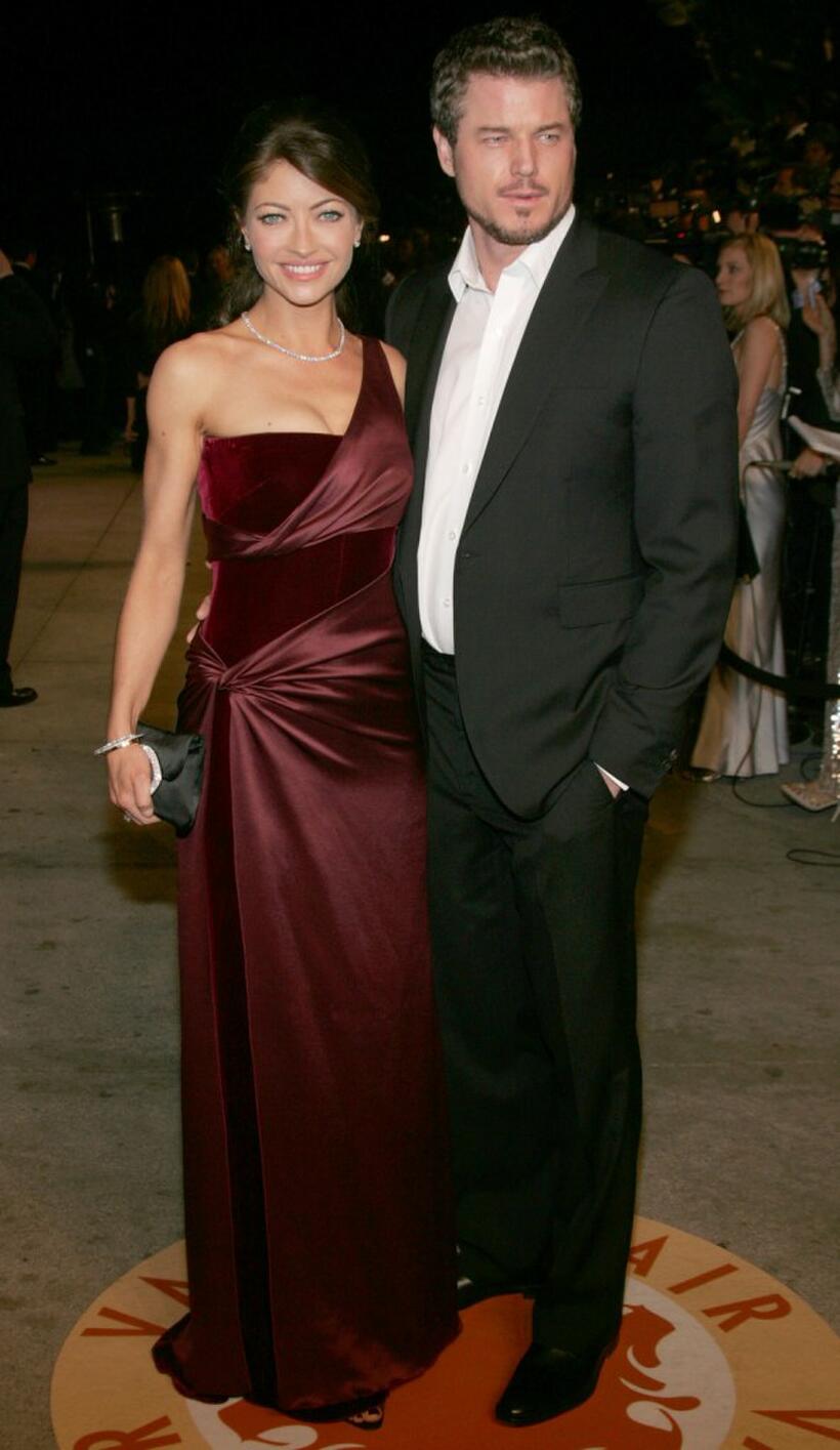 Rebecca Gayheart and Eric Dane at the 2007 Vanity Fair Oscar party.