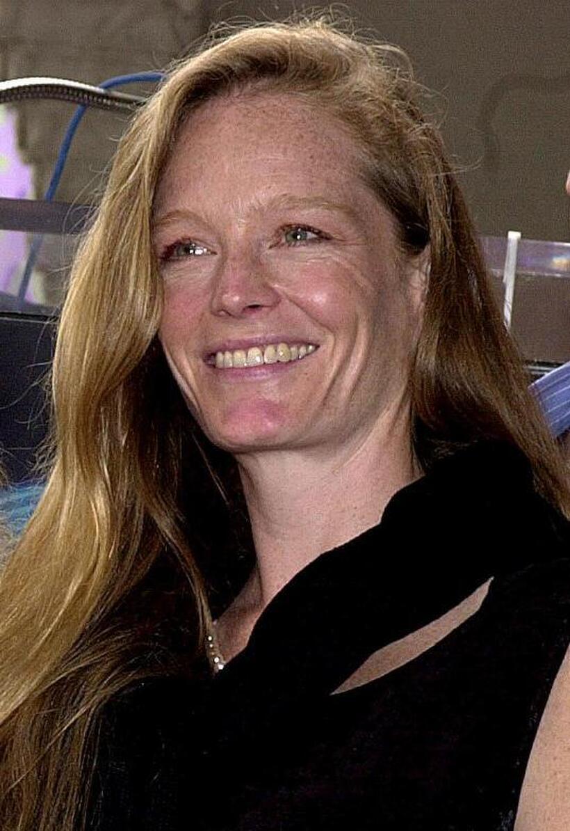 Suzy Amis at the Hollywood Walk of Fame.