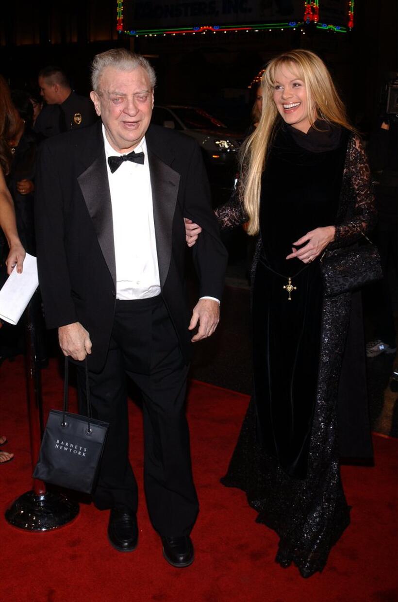 Rodney Dangerfield and wife at the Muhammad Alis 60th Birthday Celebration.