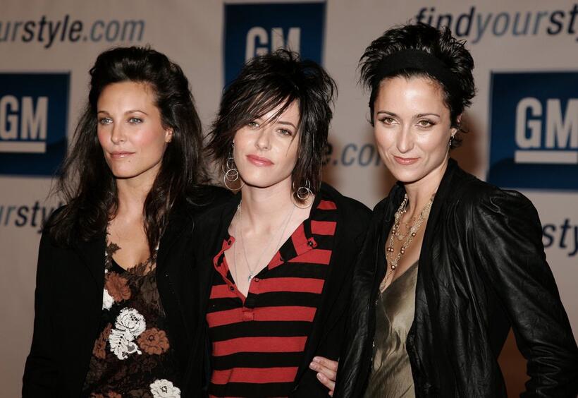 Erin Daniels, Katherine Moennig and Alexandra Hedison at the General Motors Ten event.