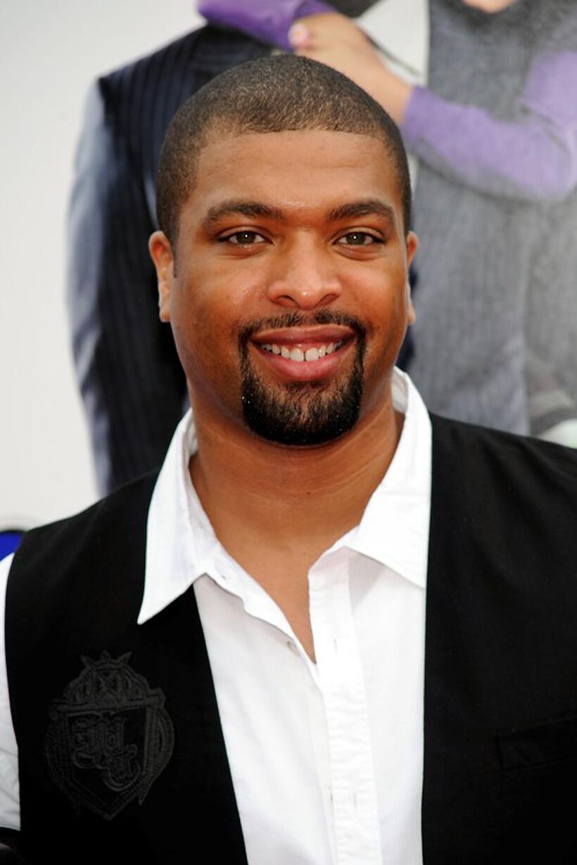 DeRay Davis at the premiere of "Imagine That."
