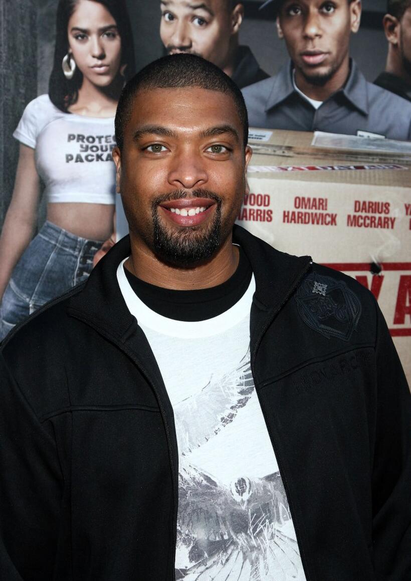 DeRay Davis at the screening of "Next Day Air."