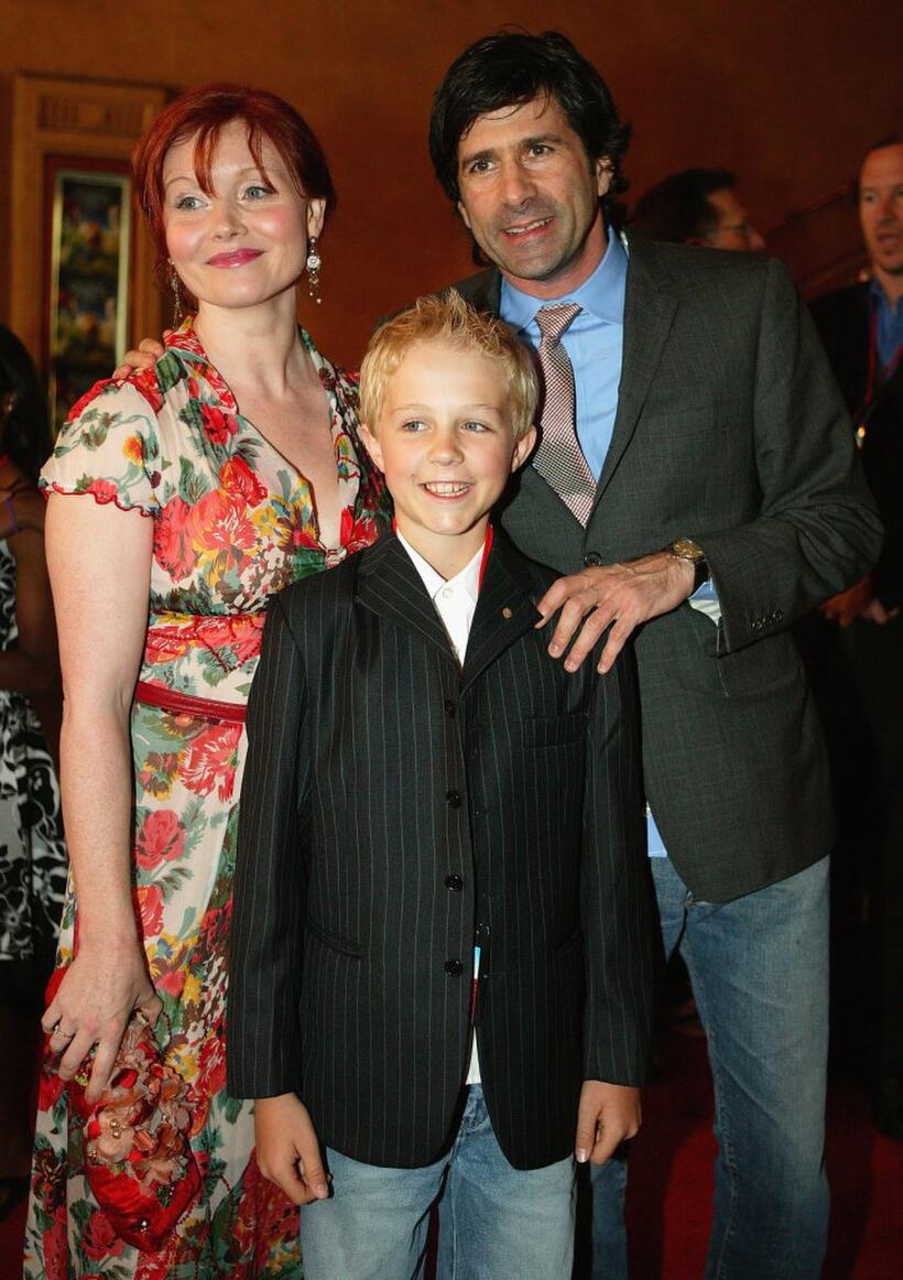 Essie Davis, Louis Corbett and Gary Winick at the world premiere of "Charlotte's Web."