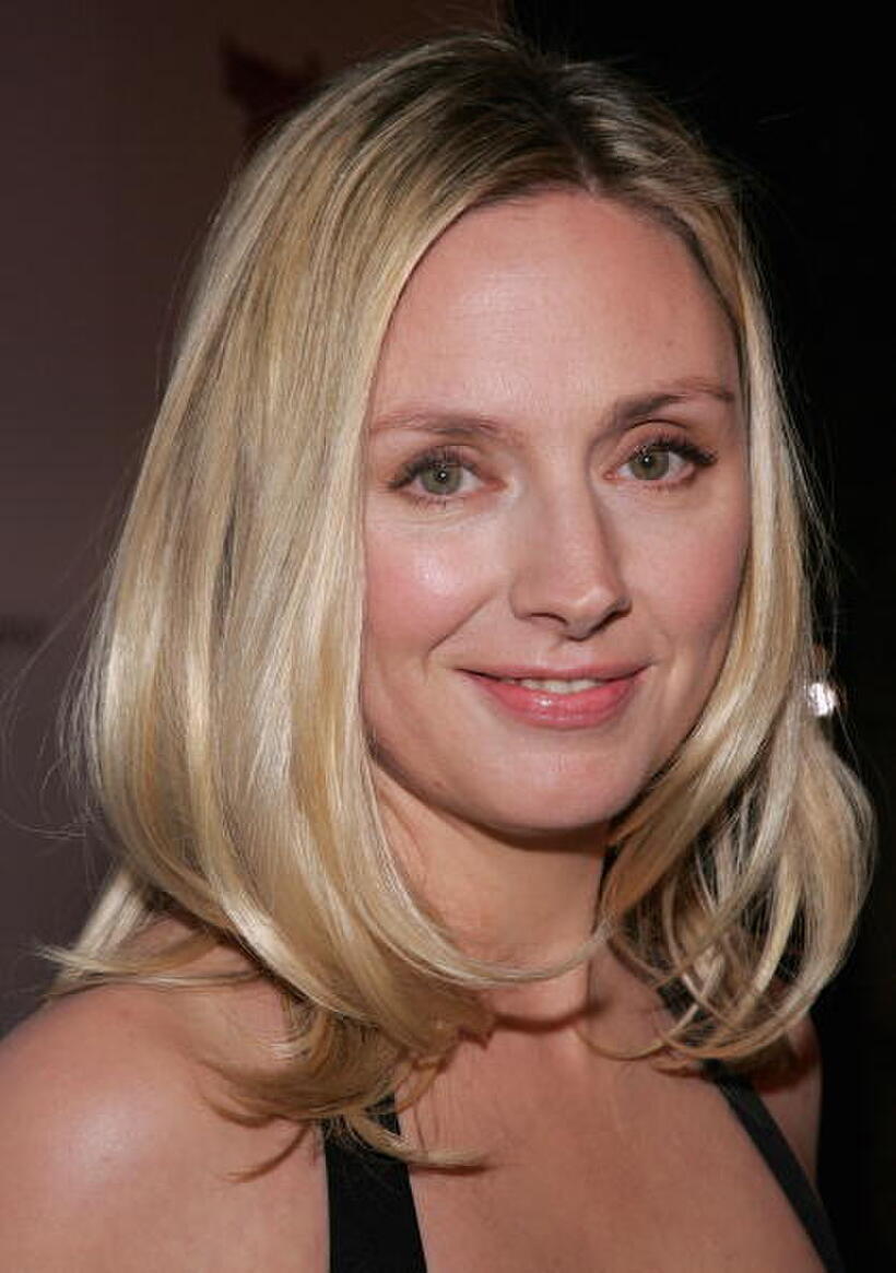Hope Davis at the L.A. premiere of "The Matador."