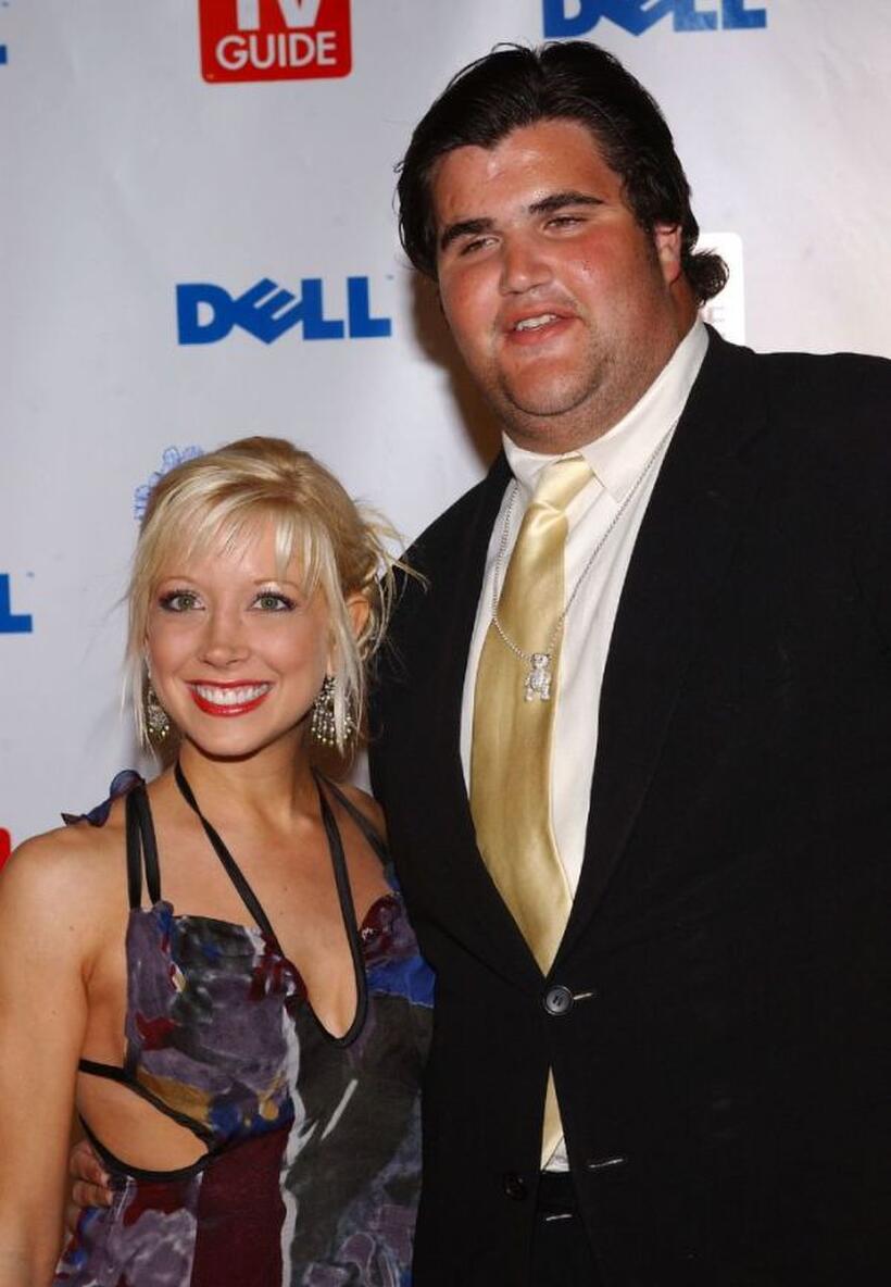 Courtney Peldon and Jason Davis at the TV Guide's Second Annual Emmy after party.