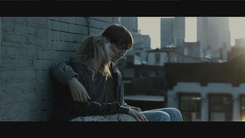 Isild Le Besco and Paul Dano in "The Good Heart."