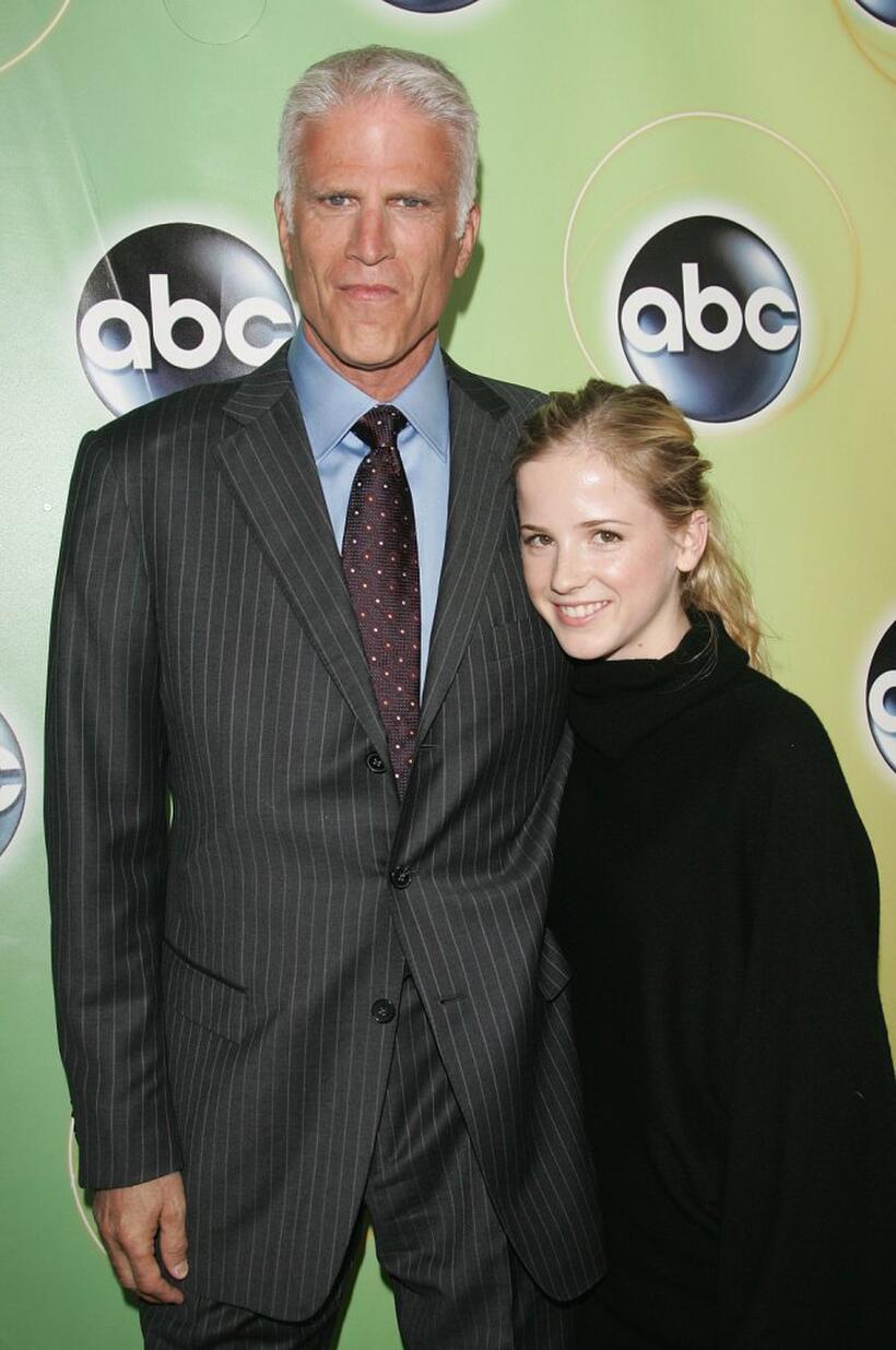Ted Danson and his daughter Katrina Danson attend the ABC Television Network Upfront.