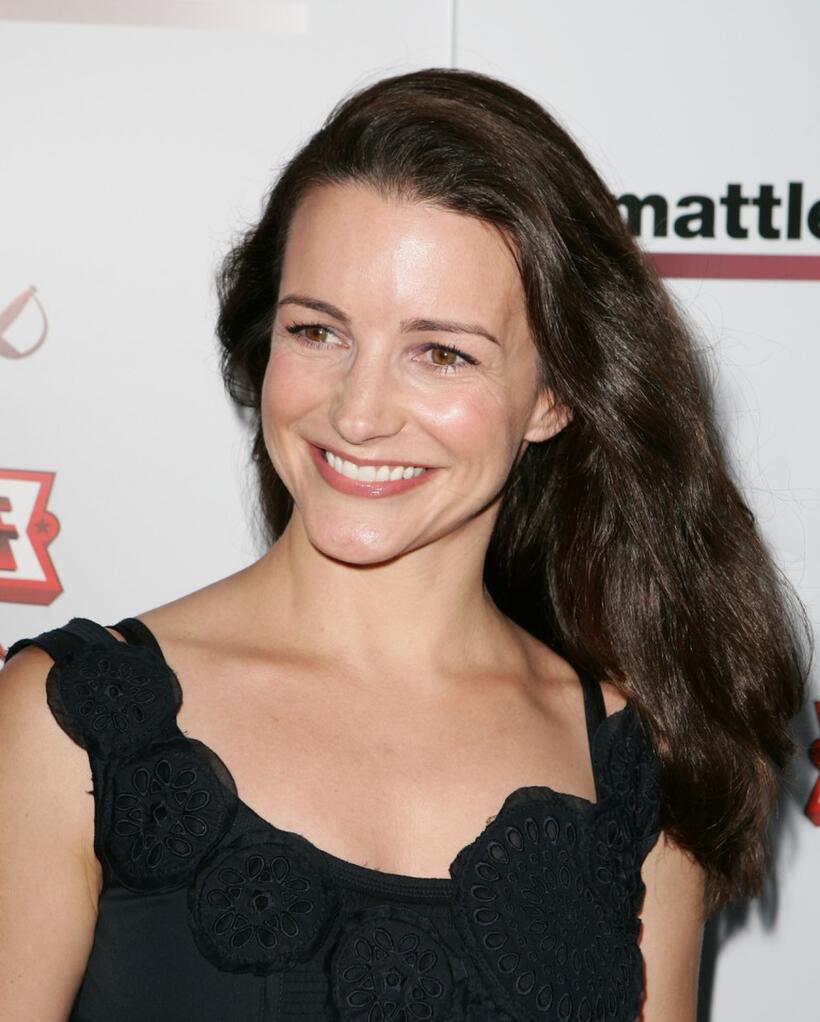 Kristin Davis at the Matt Leinart Foundation Celebrity Bowling Event.