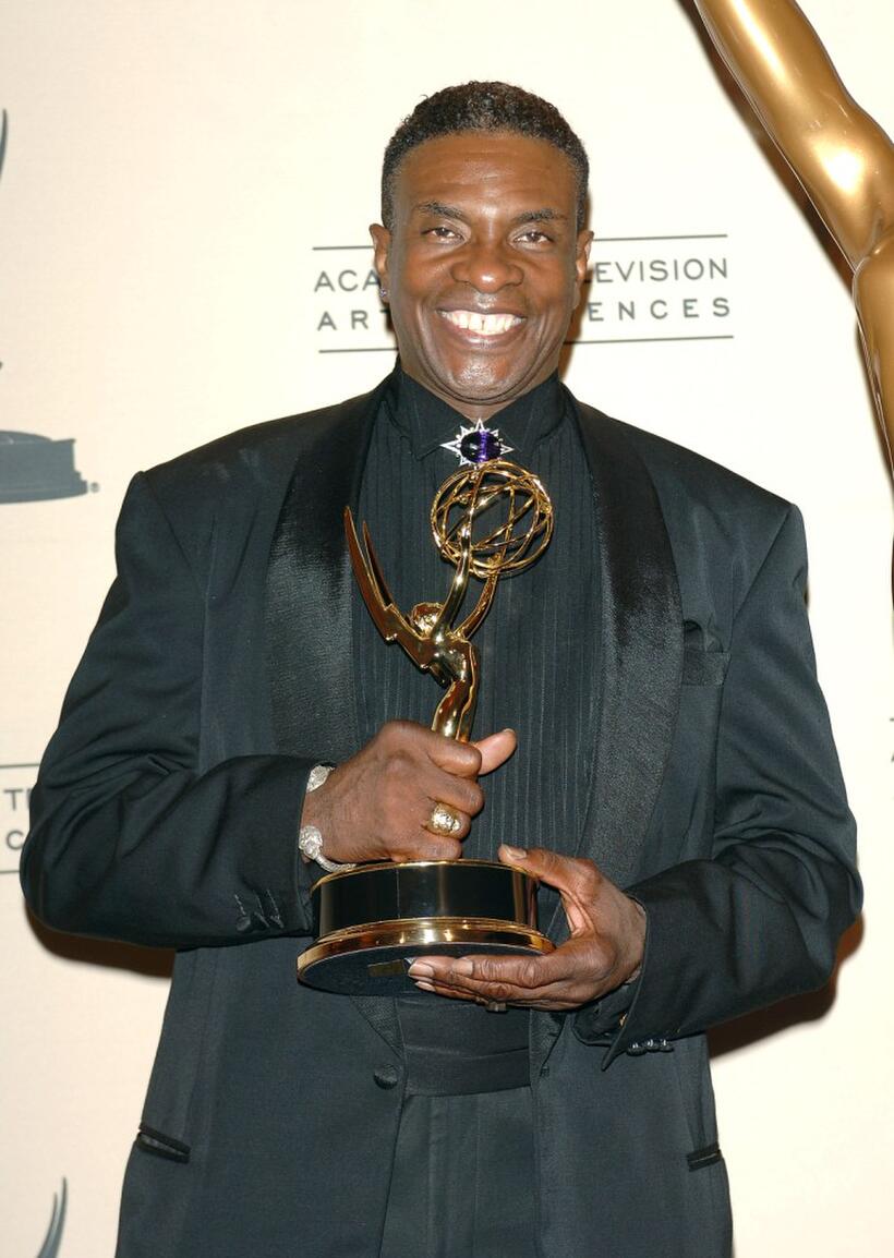 Keith David at the 2005 Creative Arts Emmy Awards, winner of 'Outstanding Voice-Over Performance'.