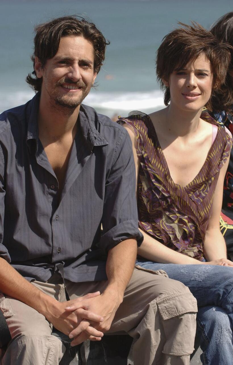 Juan Diego Botto and Pilar Lopez de Ayala at the photocall of "Obaba" during the 53rd San Sebastian International Film Festival.