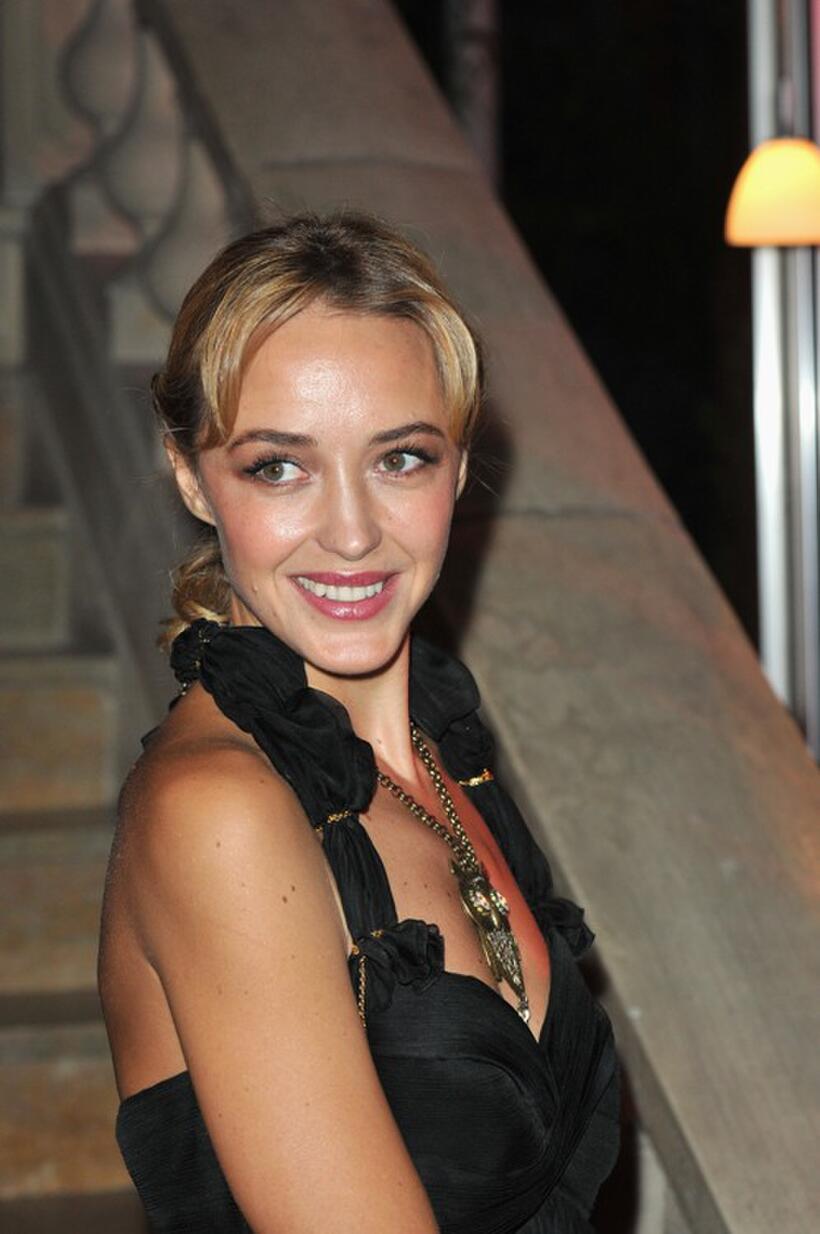 Helene de Fougerolles at the Fashion Dinner For AIDS.