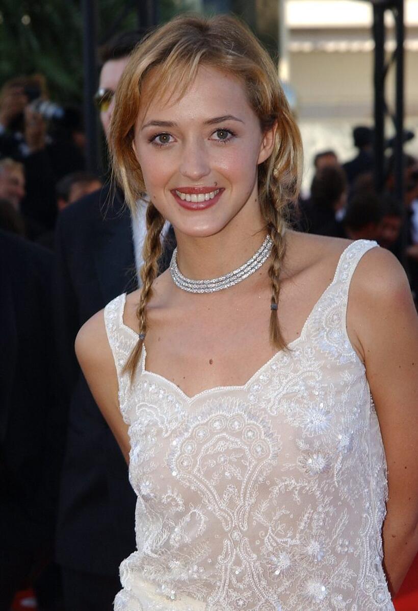 Helene de Fougerolles at the screening of "Ladversaire."