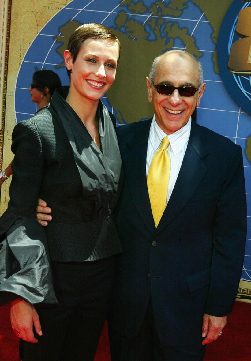 Cecile De France and Bill Badalato at the premiere of "Around The World in 80 Days."