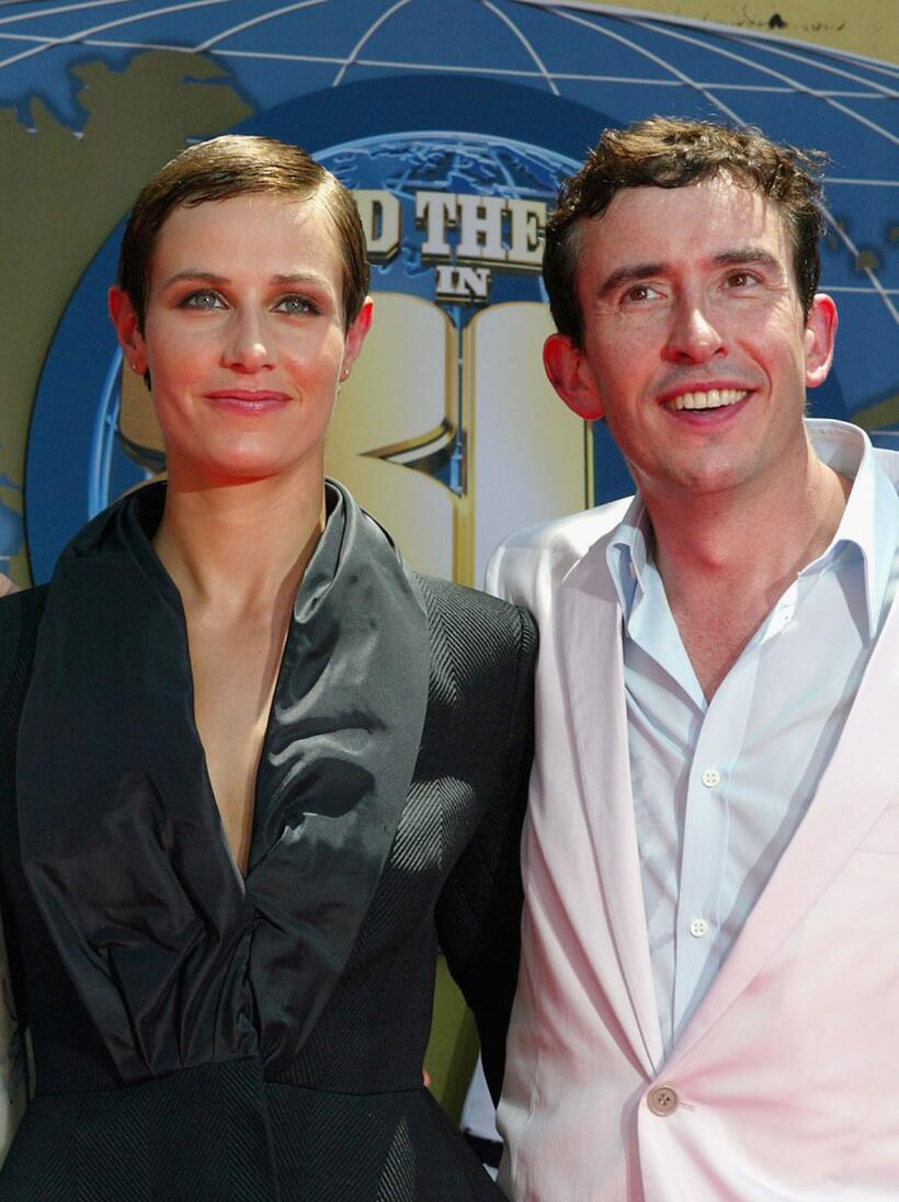 Cecile De France and Steve Coogan at the premiere of "Around The World in 80 Days."