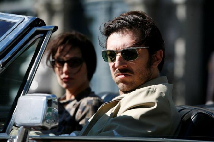 Cecile De France as Jeanne Schneider and Vincent Cassel as Jacques Mesrine in "Mesrine: Killer Instinct."