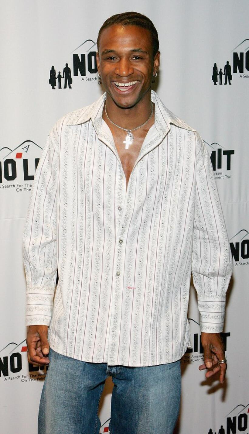 Tommy Davidson at the party of the screening of "No Limit."
