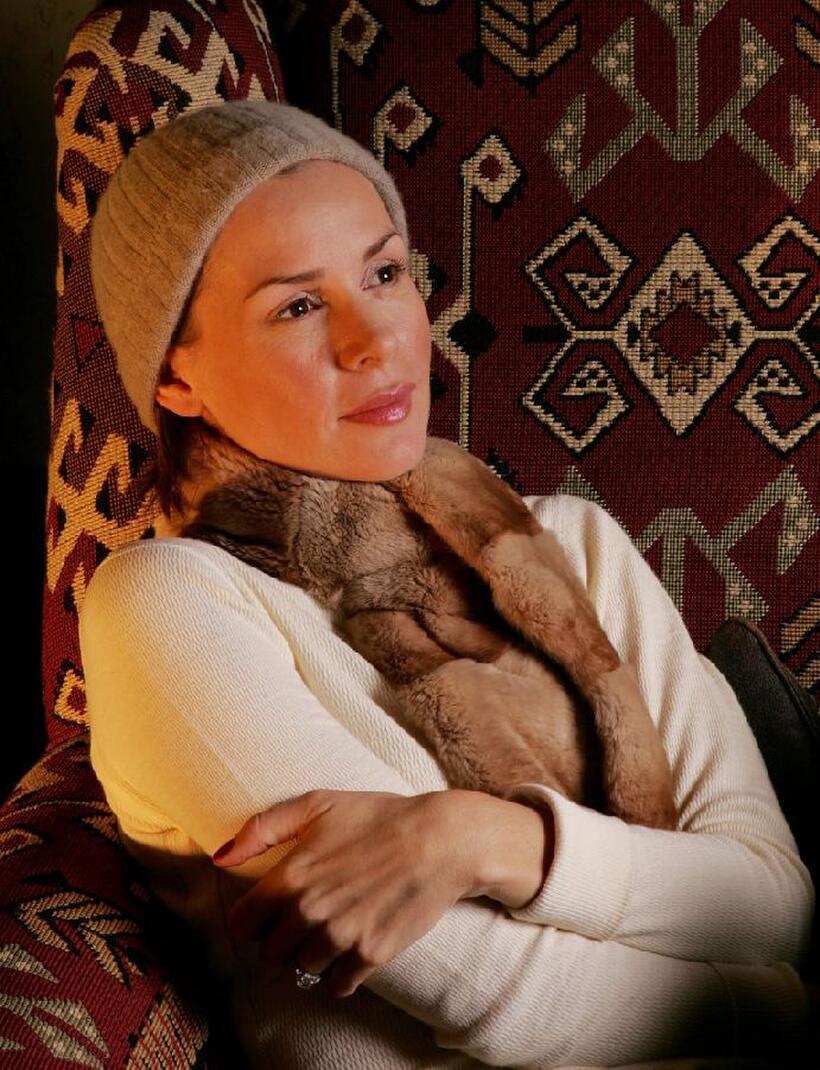 Embeth Davidtz at the 2005 Sundance Film Festival January, poses for portraits for the film "June Bug".