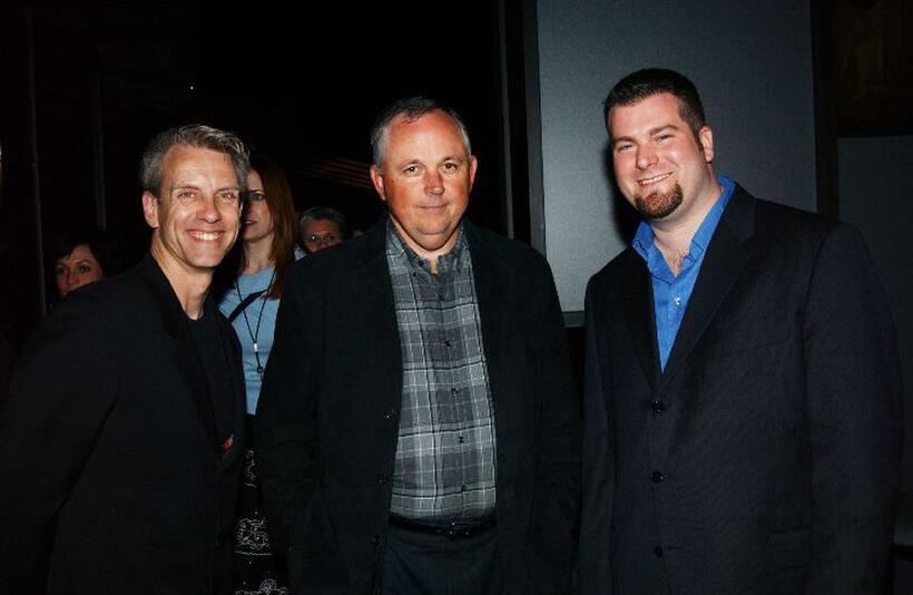 Chris Sanders, Dick Cook and Dean DeBlois at the after party of the premiere of "Bringing Down The House."