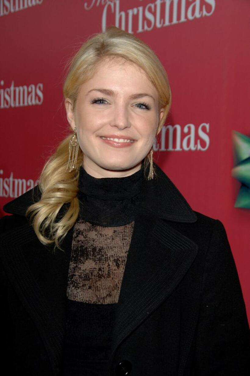Whitney Able at the premiere of "This Christmas."