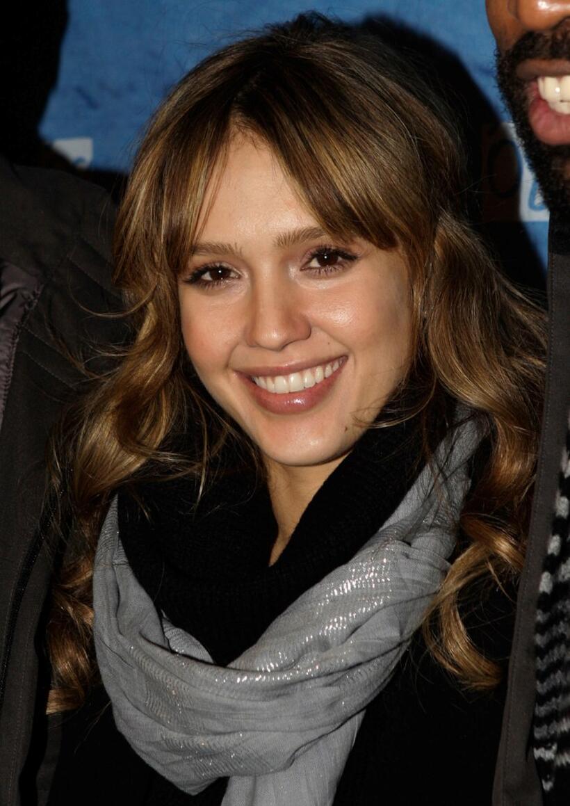 Jessica Alba at the premiere of "Made In America" during the Sundance Film Festival.