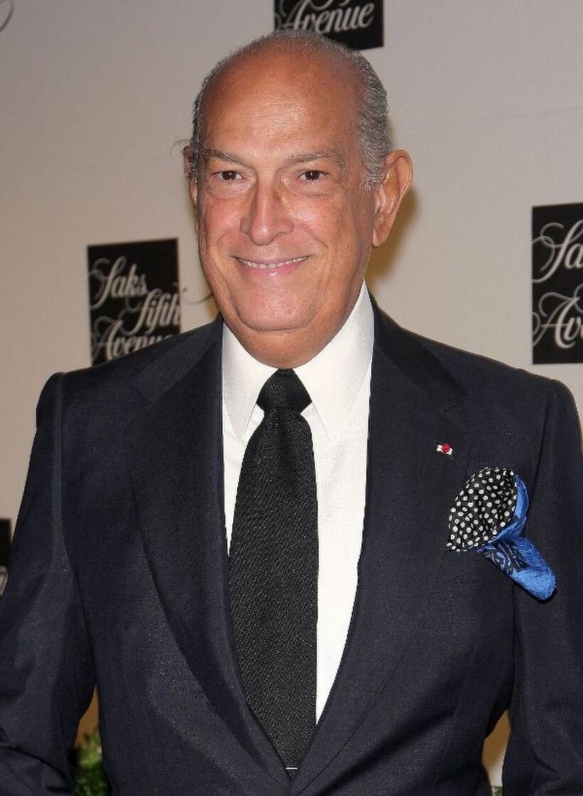 Oscar de la Renta at the unveiling celebration for the new third floor at Saks Fifth Avenue.