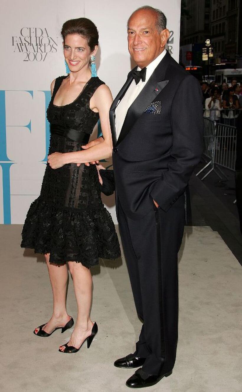 Oscar de la Renta and Guest at the 25th Anniversary of Annual CFDA Fashion Awards.