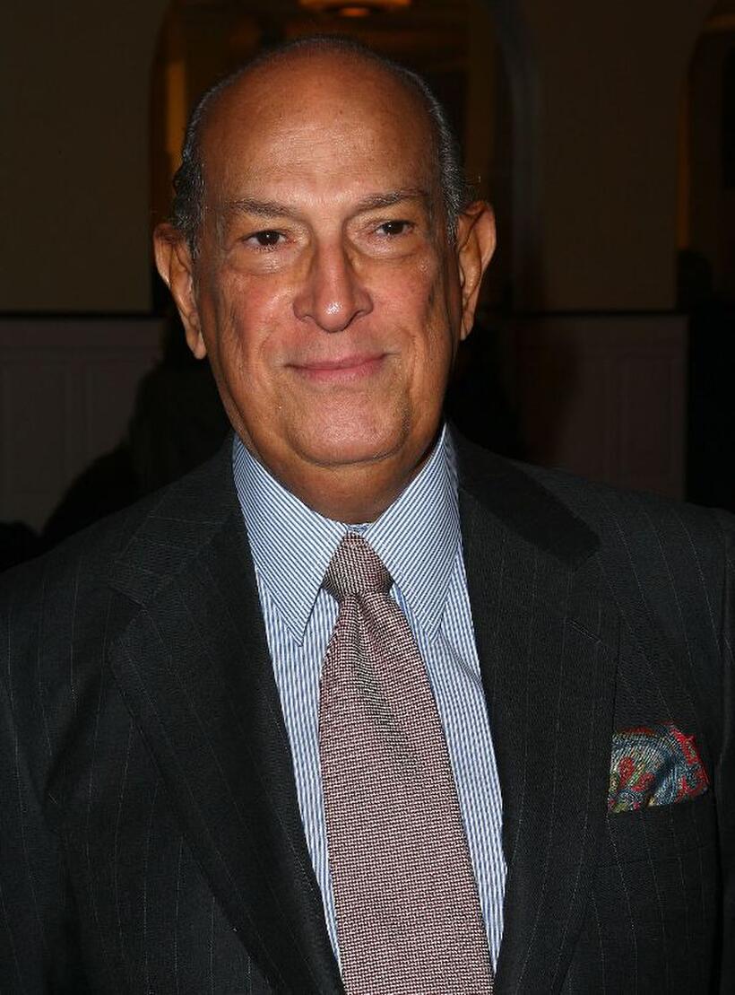 Oscar de la Renta at the Mercedes-Benz Fashion Week.