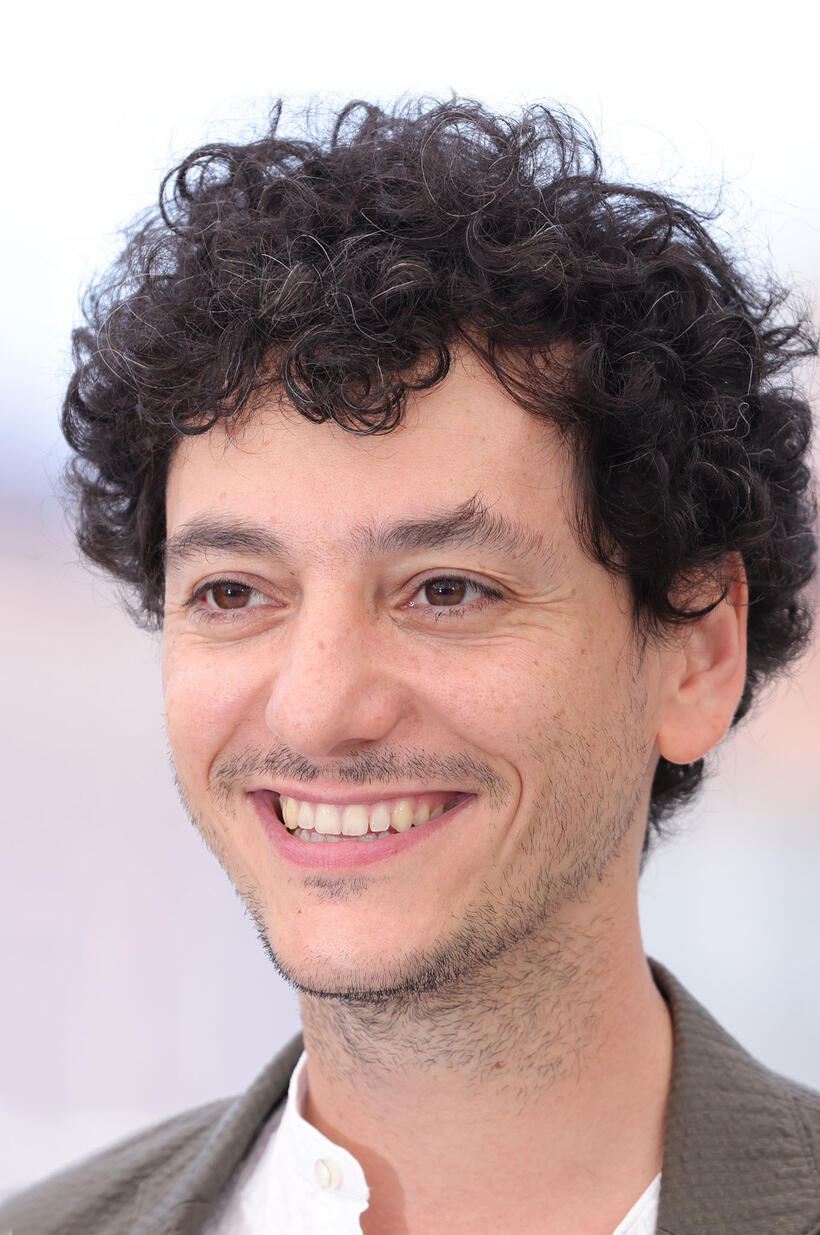 Noe Debre at the "Stillwater" photocall during the 74th annual Cannes Film Festival.