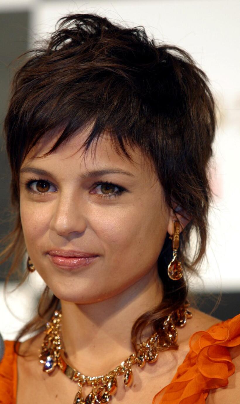 Elena Anaya at a press conference to promote "Van Helsing."