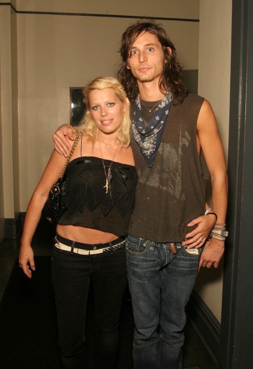 Amanda de Cadenet and Nick Valenz at the Rare Birds by Amanda De Cadenet party.