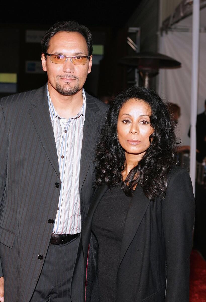 Jimmy Smitts and Wanda De Jesus at the Macy's Passport 2006 Gala and Fashion show.
