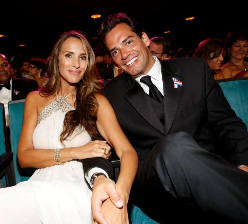 Angelica Castro and Cristian de la Fuente at the 2008 ALMA Awards.