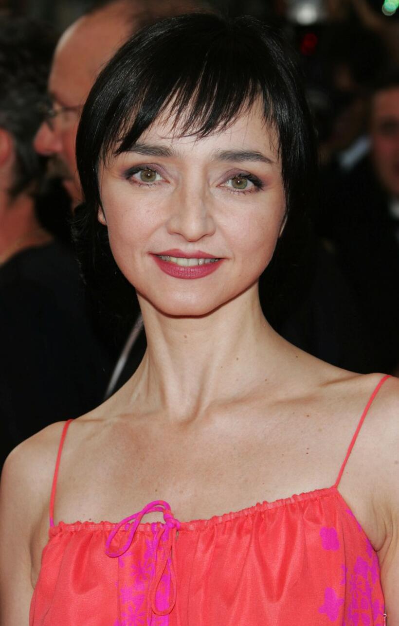 Maria de Medeiros at the premiere promoting of "Le Scaphandre Et Le Papillon" (The Diving Bell and the Butterfly) during the 60th International Cannes Film Festival.