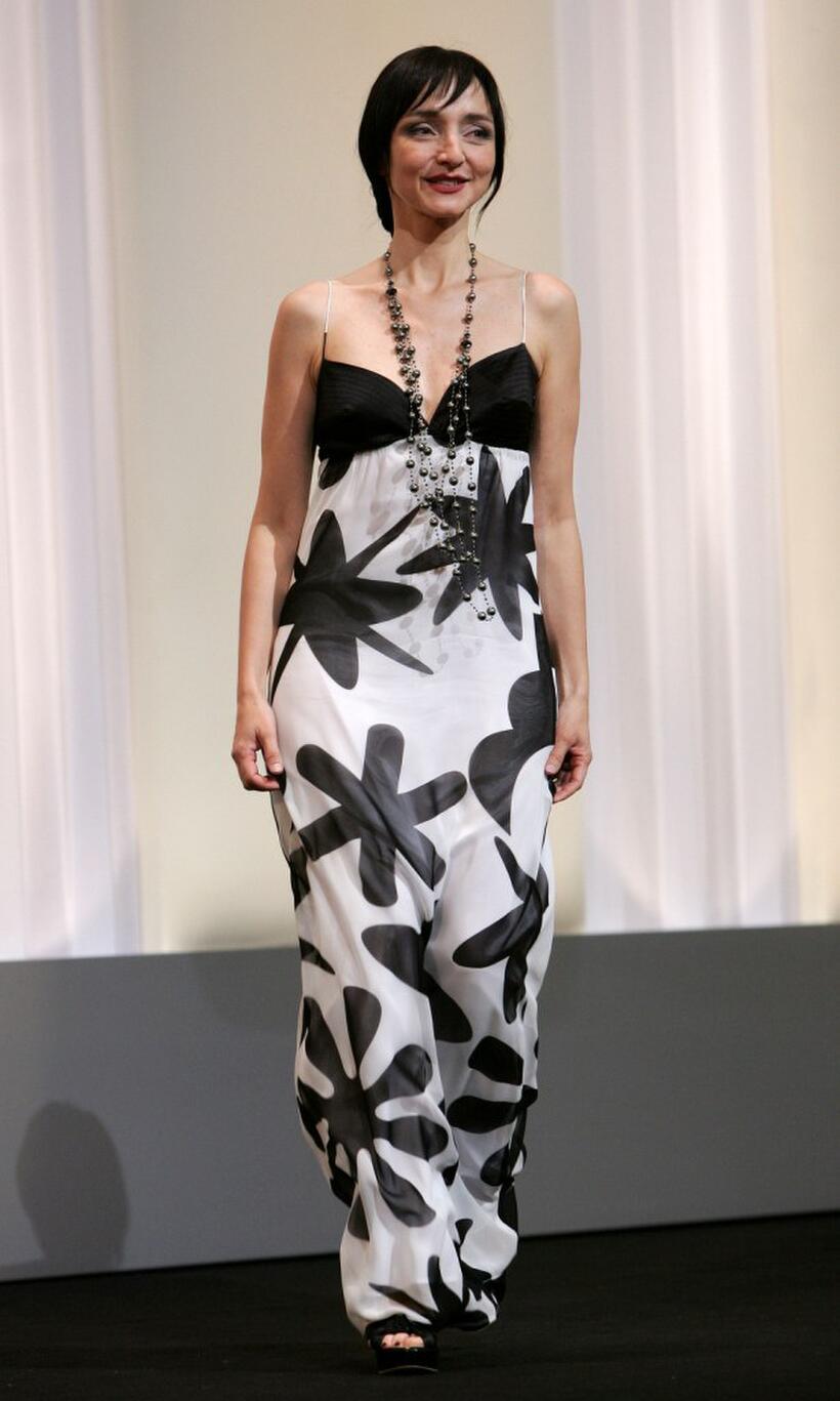 Maria de Medeiros at the 60th International Cannes Film Festival Palme d'Or Award Ceremony.