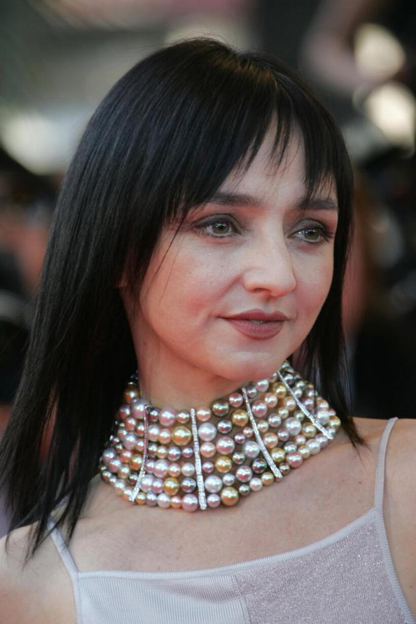 Maria de Medeiros at the screening of "Les Chansons d'Amour" during the 60th edition of the Cannes Film Festival.