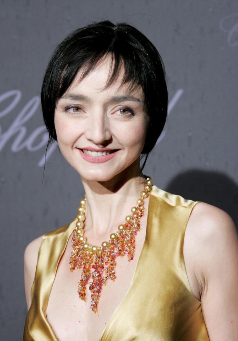 Maria de Medeiros at "The Chopard Trophy" during the 60th International Cannes Film Festival.