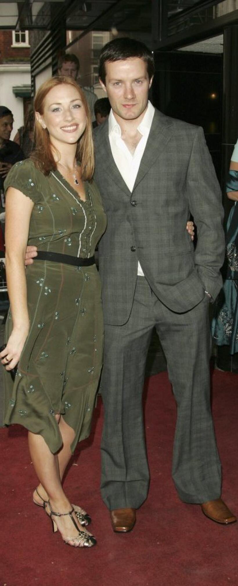Valerie O Connell and Padraic Delaney at the UK premiere of "The Wind That Shakes The Barley."