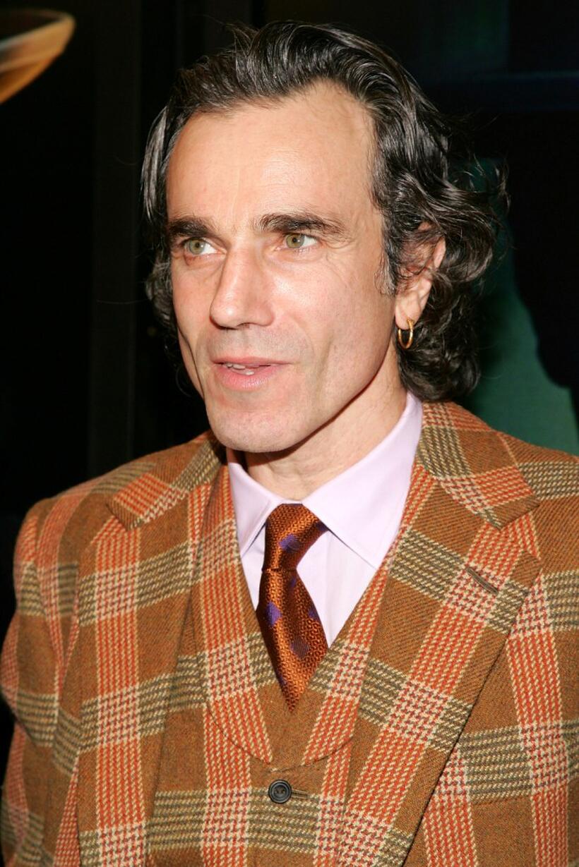 Daniel Day-Lewis at the Premiere Of "There Will Be Blood".