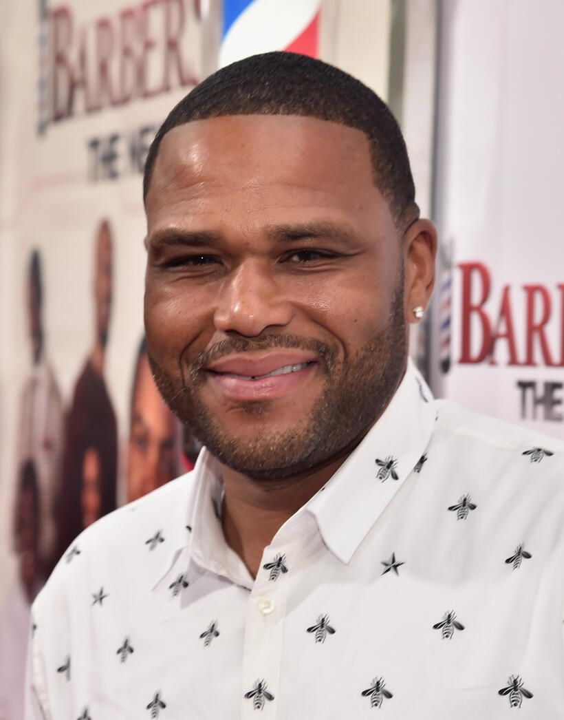 Anthony Anderson at the California premiere of "Barbershop: The Next Cut."