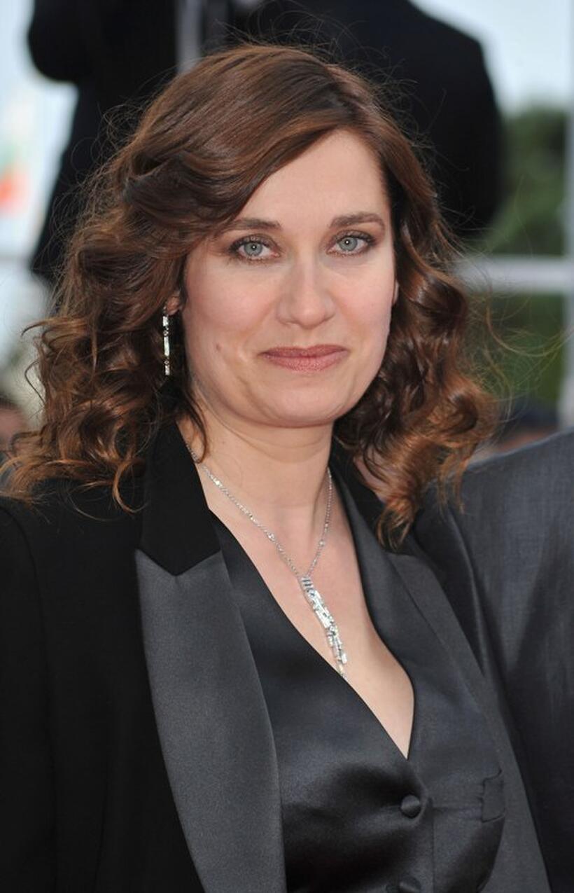 Emmanuelle Devos at the 63rd Annual Cannes Film Festival.
