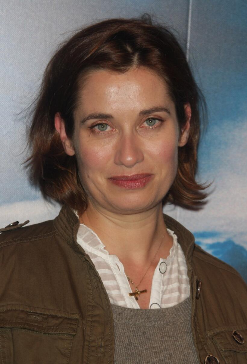 Emmanuelle Devos at the premiere of "Harry Potter and the order of the phoenix."