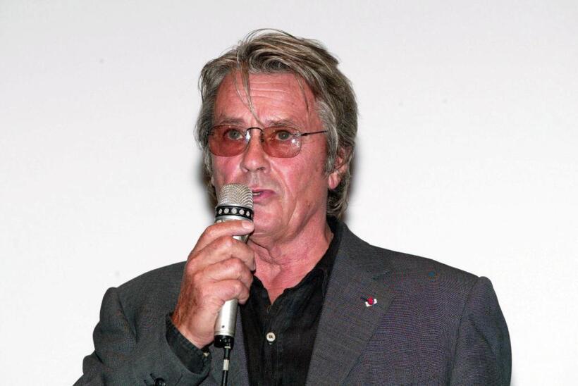 Alain Delon at the Marrakech Film Festival.