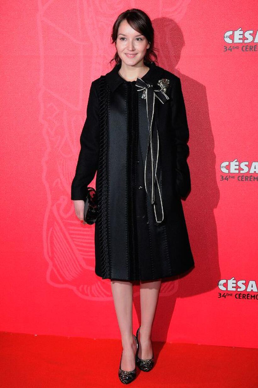 Anais Demoustier at the Cesar Film Awards 2009.