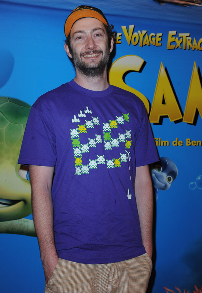 Vincent Desagnat at the Paris premiere of "Le Voyage Extraordinaire de Samy."