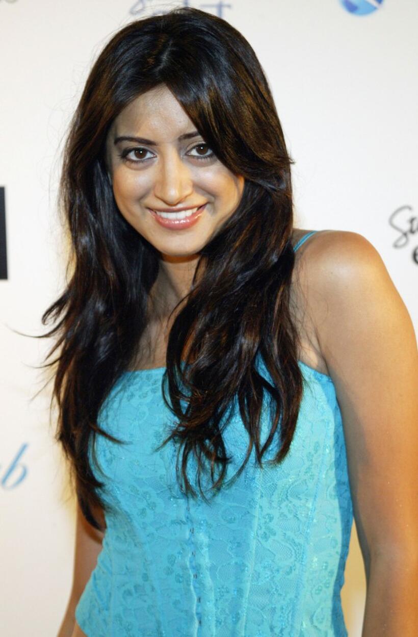 Noureen DeWulf at the Cabana Club's Grand Opening.
