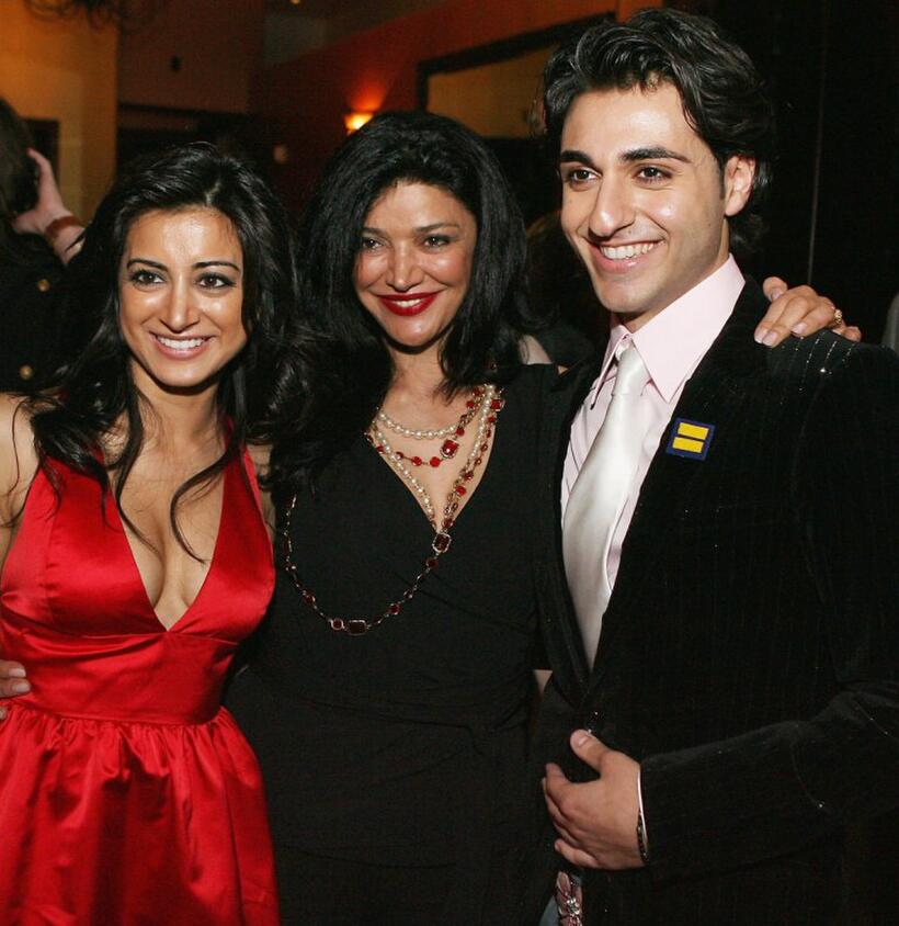 Noureen DeWulf, Shohreh Aghdashloo and Tony Yalda at the after party of the premiere of "American Dreamz."