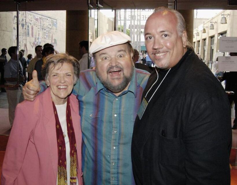 Carol DeLuise, Dom DeLuise and director Rick McKay at the sneak preview of "Broadway: The Golden Age."