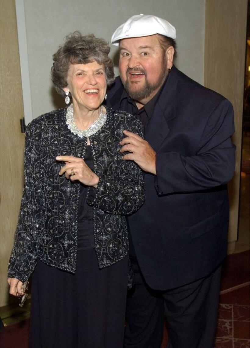 Carol DeLuise and Dom DeLuise at the sneak preview of "Broadway: The Golden Age."