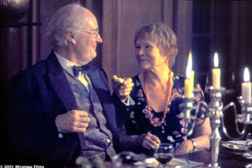 Jim Broadbent and Judi Dench in "Iris."